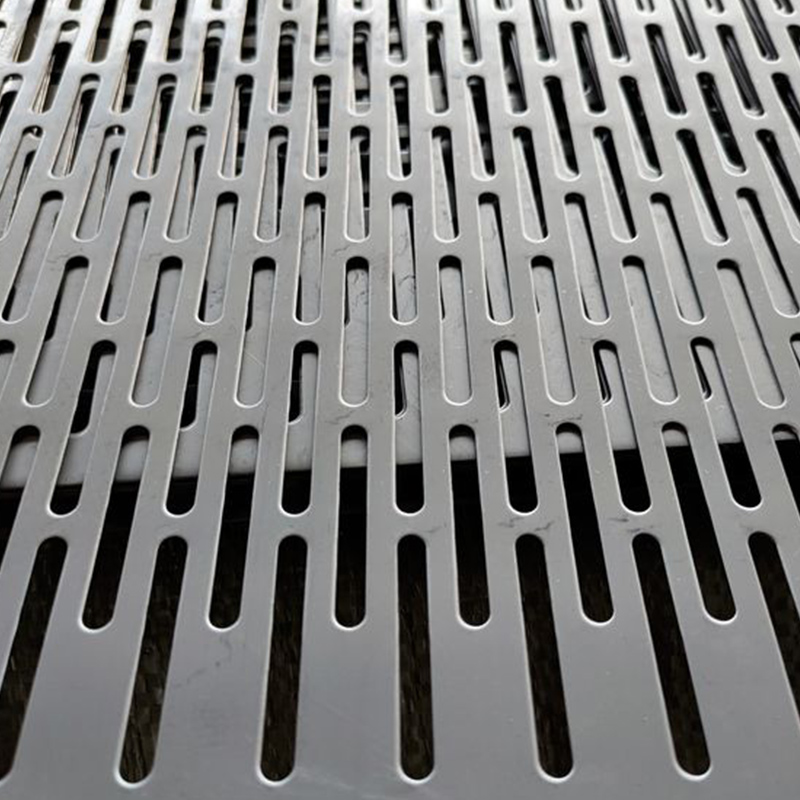 Slot Hole Perforated Steel Mesh